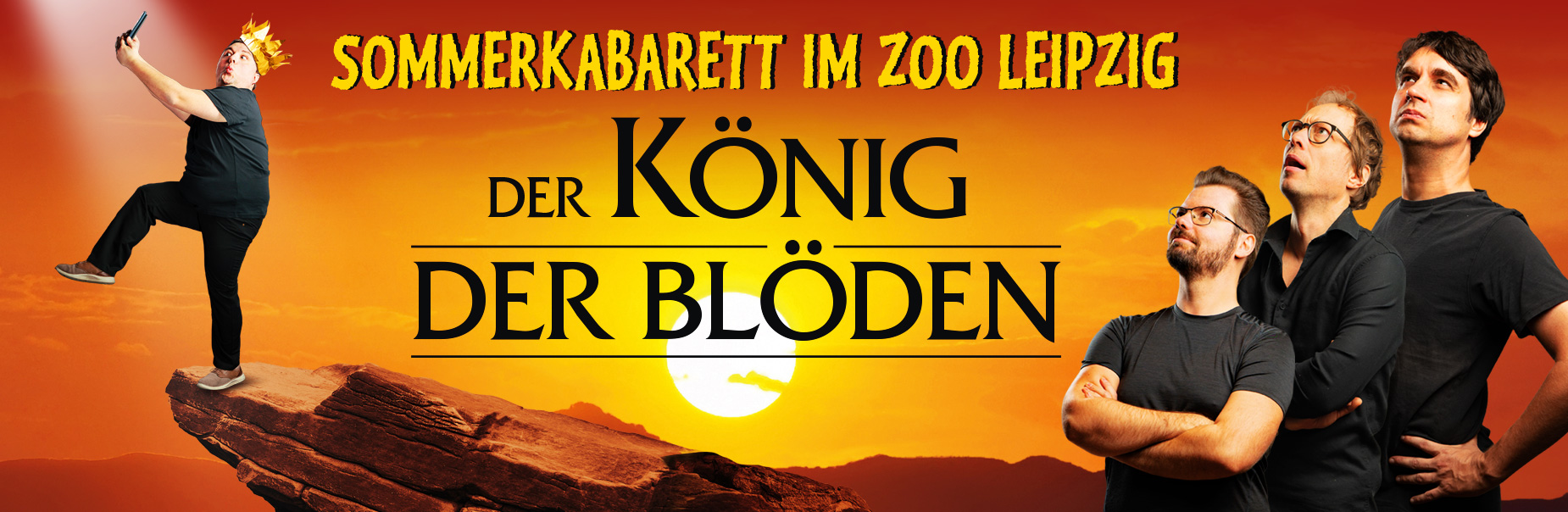 König der Blöden - Sommerkabarett im Zoo Leipzig